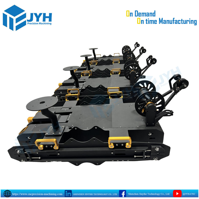 Volledig geassembleerd mechanisch product met een tolerantie van ±0,005 mm, CMM-inspectie en technische ondersteuning op maat