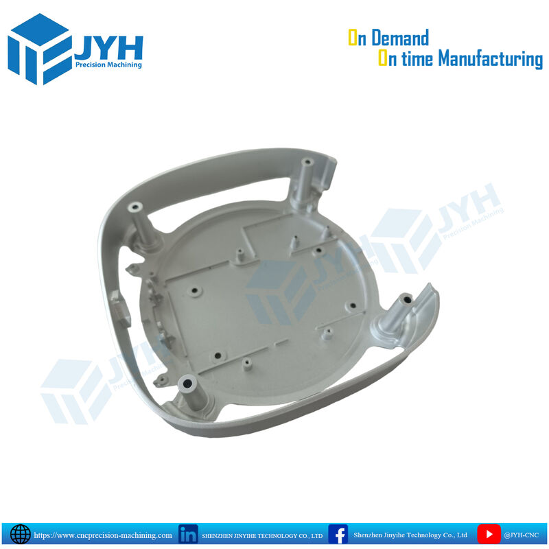 Witte geanodiseerde aluminium behuizing delen met hoge precisie CNC-bewerking en corrosiebestendigheid