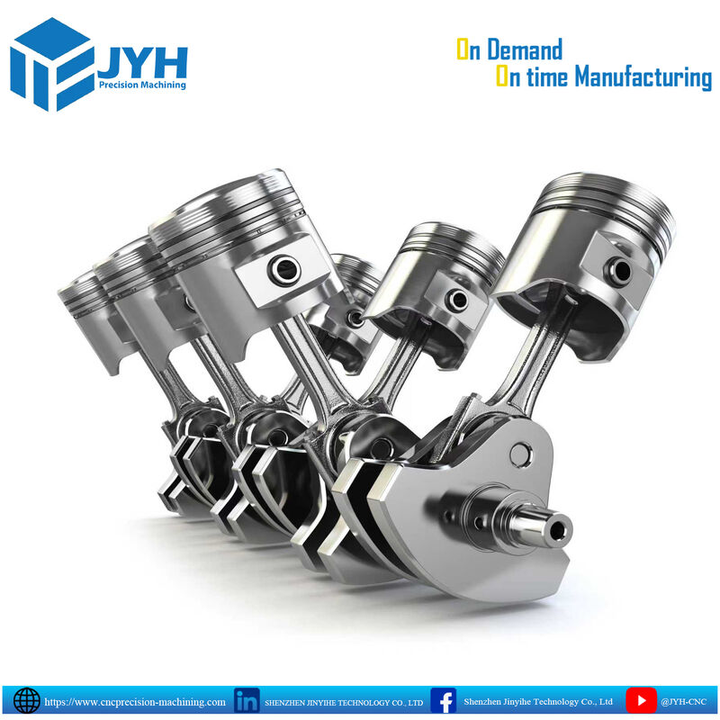 High Precision Engine Parts met ±0,005 mm tolerantie en hoge temperatuurweerstand via Custom CNC Machining