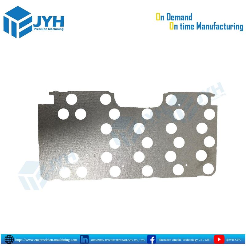 Precision laser cutting parts for battery housing with fiber laser cutting, burr-free edge finish and ±0.05 mm Tolerance (Deeltjes voor precisielasersnijden voor batterijbehuizing met glasvezellasersnijden, borrelvrije randafwerking en ±0,05 mm tolerantie)