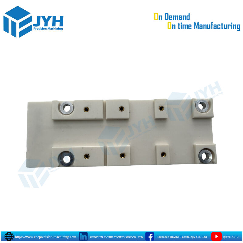 Custom High-precision CNC machined ABS precision parts met draadassemblage en strakke toleranties
