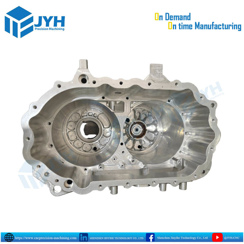 Precision Automotive Engine Housing met ±0,005 mm Tolerantie, 5-Axis Bewerking en Aluminium 6061 Constructie