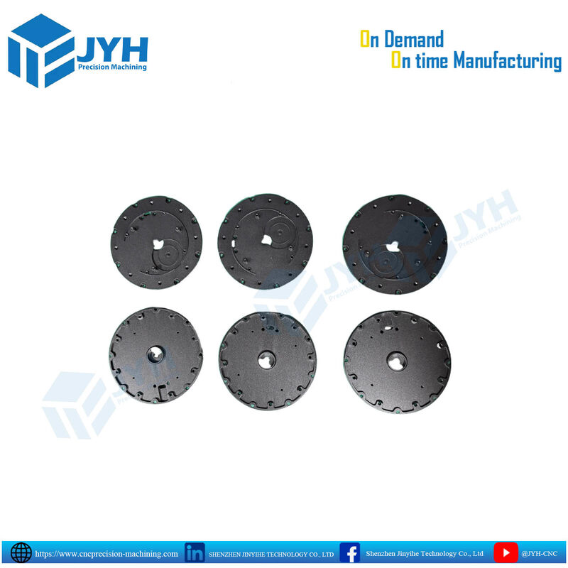 Black Anodized Aluminum Parts with High-Precision CNC Machining and Corrosion Resistant Finish